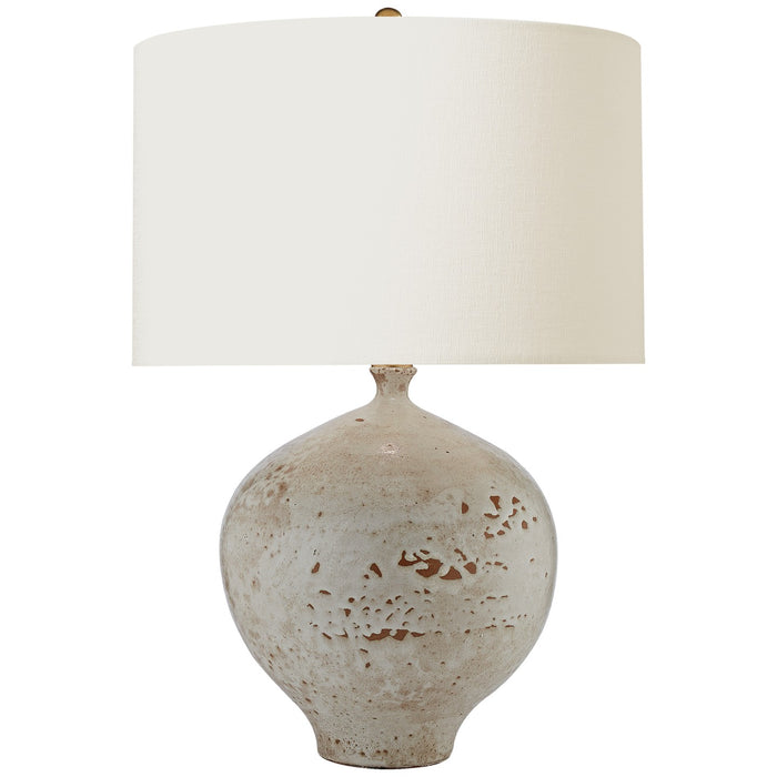 Visual Comfort Signature ARN 3610PHW-L One Light Table Lamp, Pharaoh White