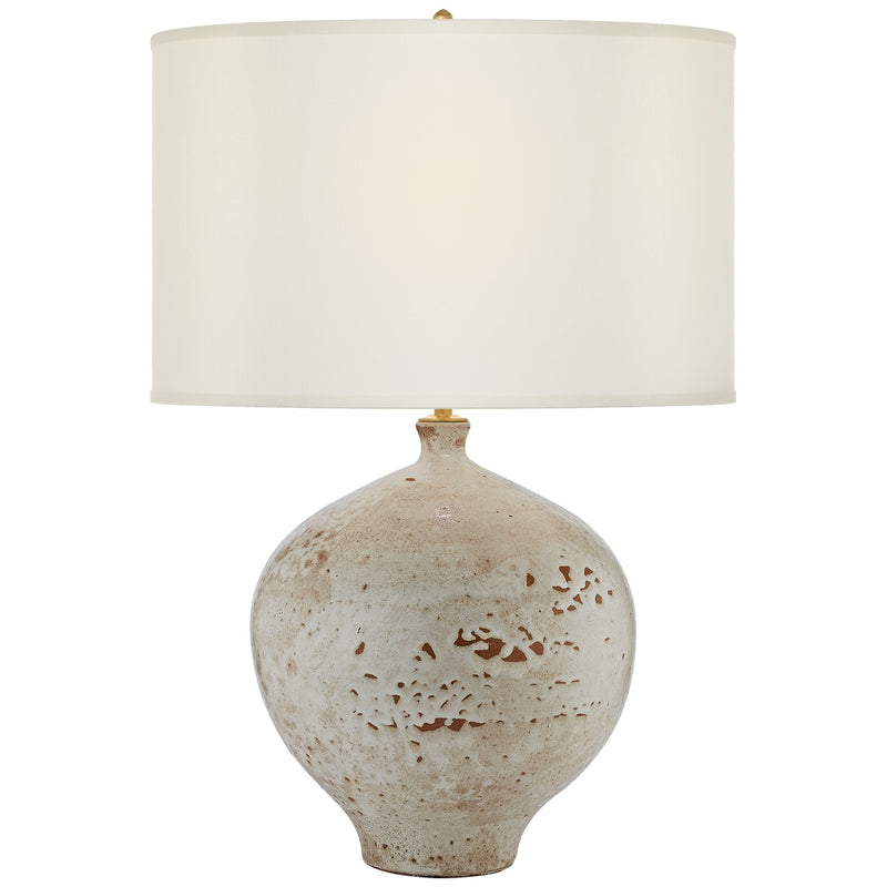 Visual Comfort Signature ARN 3610PHW-L One Light Table Lamp, Pharaoh White