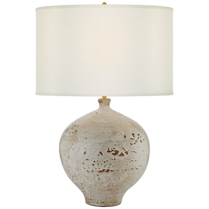 Visual Comfort Signature ARN 3610PHW-L One Light Table Lamp, Pharaoh White