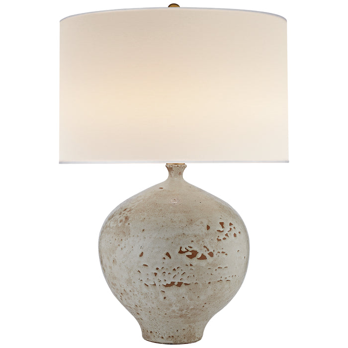 Visual Comfort Signature ARN 3610PHW-L One Light Table Lamp, Pharaoh White