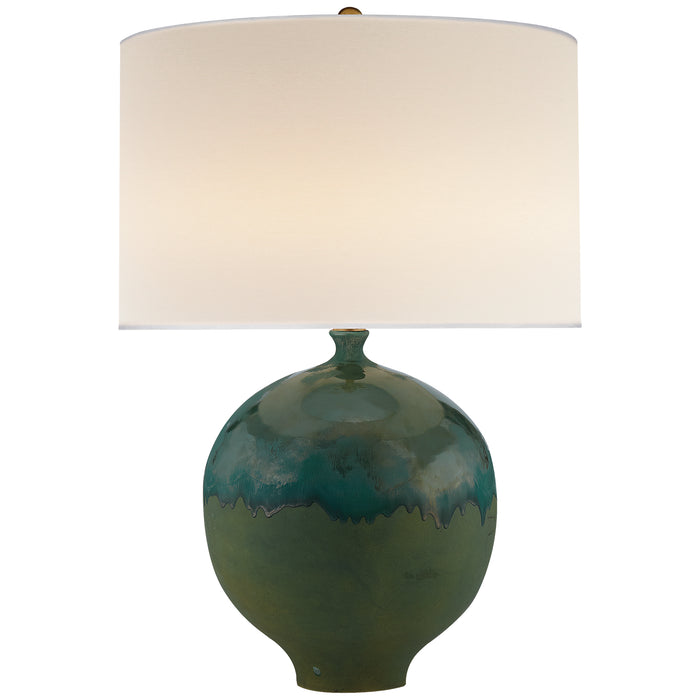 Visual Comfort Signature ARN 3610VV-L One Light Table Lamp, Volcanic Verdi