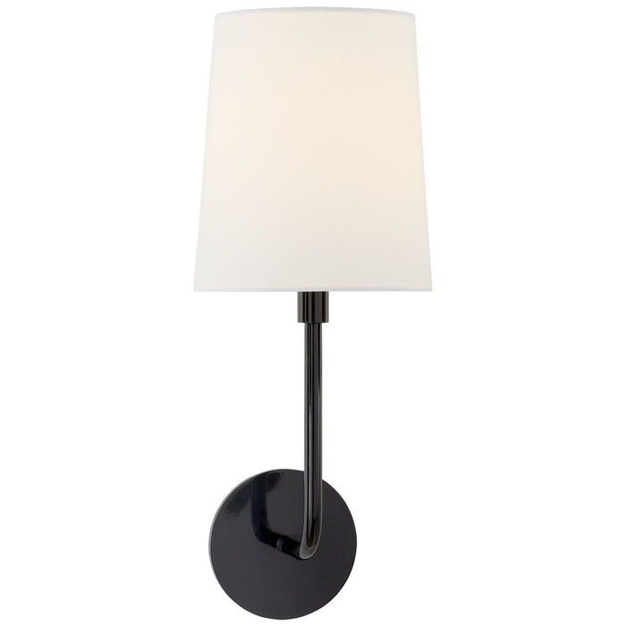 Visual Comfort Signature BBL 2080C-S One Light Wall Sconce, Charcoal