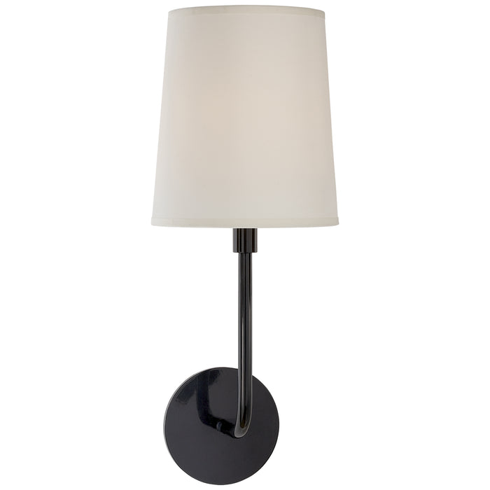 Visual Comfort Signature BBL 2080C-S One Light Wall Sconce, Charcoal