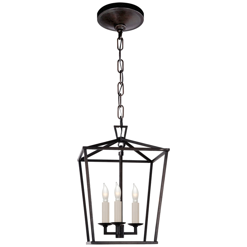 Visual Comfort Signature CHC 2175AI Three Light Lantern, Aged Iron