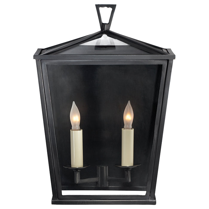 Visual Comfort Signature CHO 2040BZ Two Light Wall Lantern, Bronze