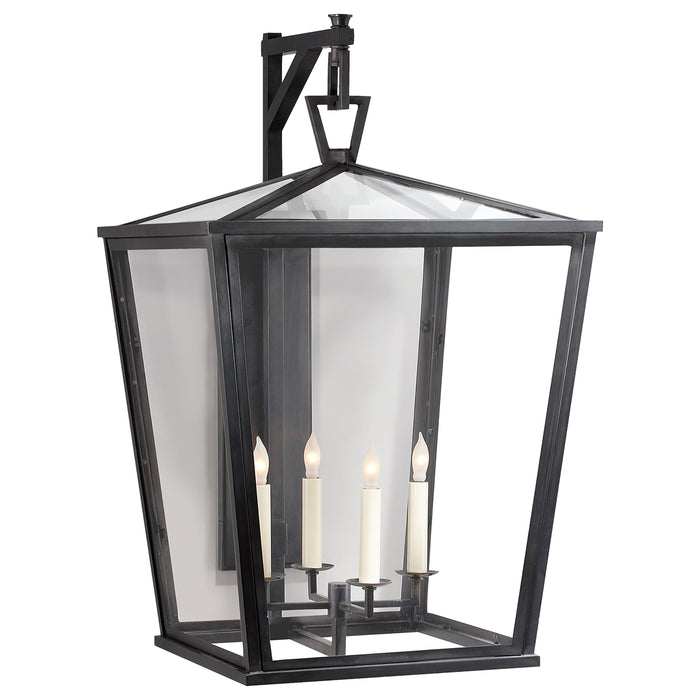 Visual Comfort Signature CHO 2043BZ Four Light Wall Lantern, Bronze