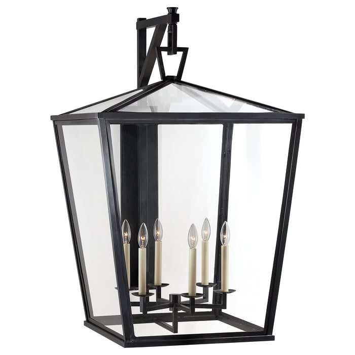 Visual Comfort Signature CHO 2044BZ Six Light Bracket Lantern, Bronze