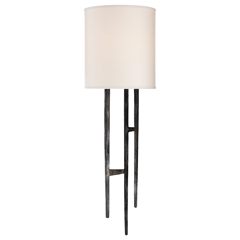 Visual Comfort Signature S 2052AI-NP One Light Wall Sconce, Aged Iron