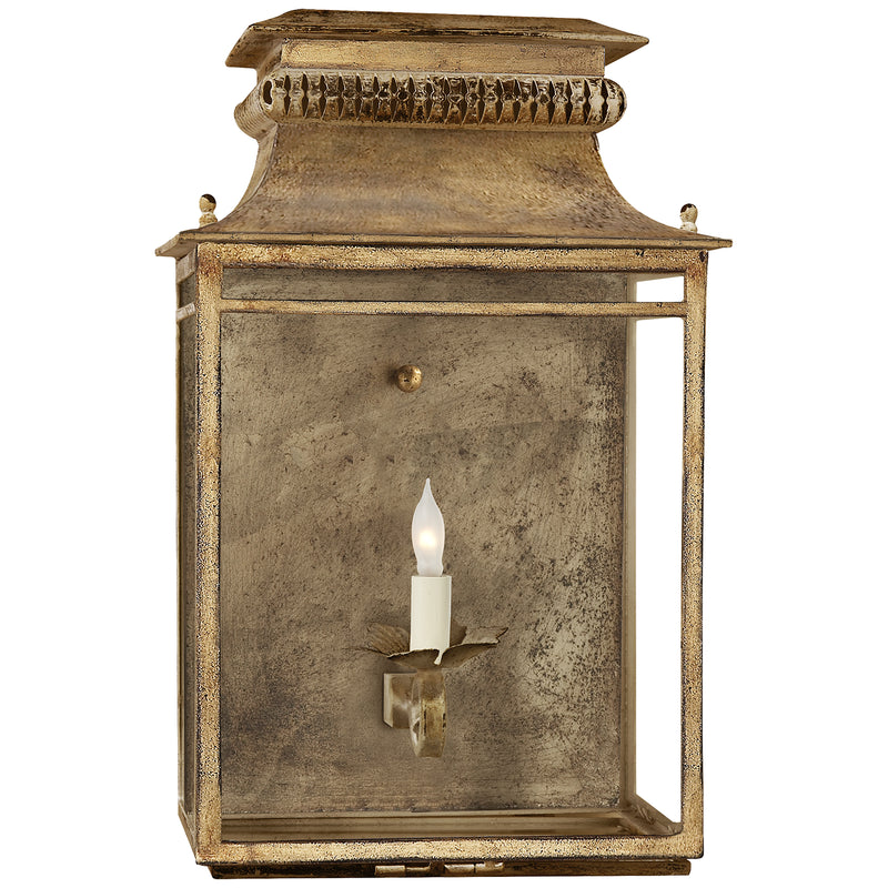 Visual Comfort Signature SK 2301GI One Light Wall Sconce, Gilded Iron