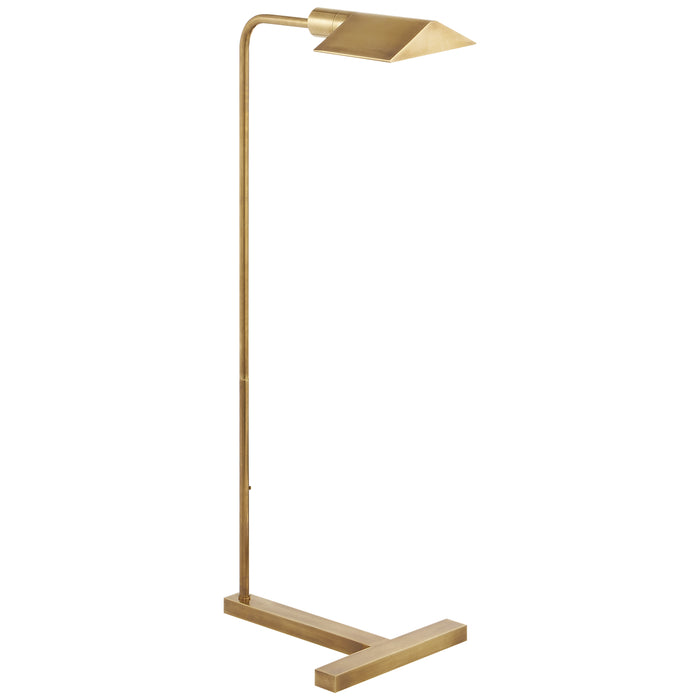 Visual Comfort Signature SP 1508HAB One Light Floor Lamp, Hand-Rubbed Antique Brass