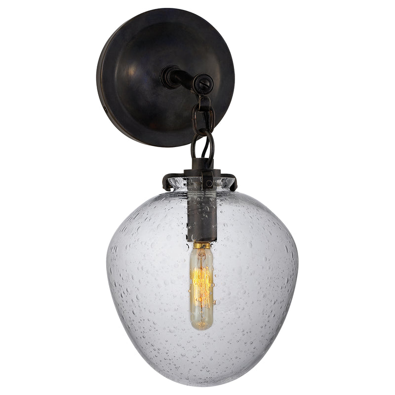 Visual Comfort Signature TOB 2225BZ/G2-SG One Light Wall Sconce, Bronze