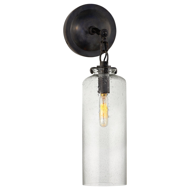 Visual Comfort Signature TOB 2225BZ/G3-SG One Light Wall Sconce, Bronze
