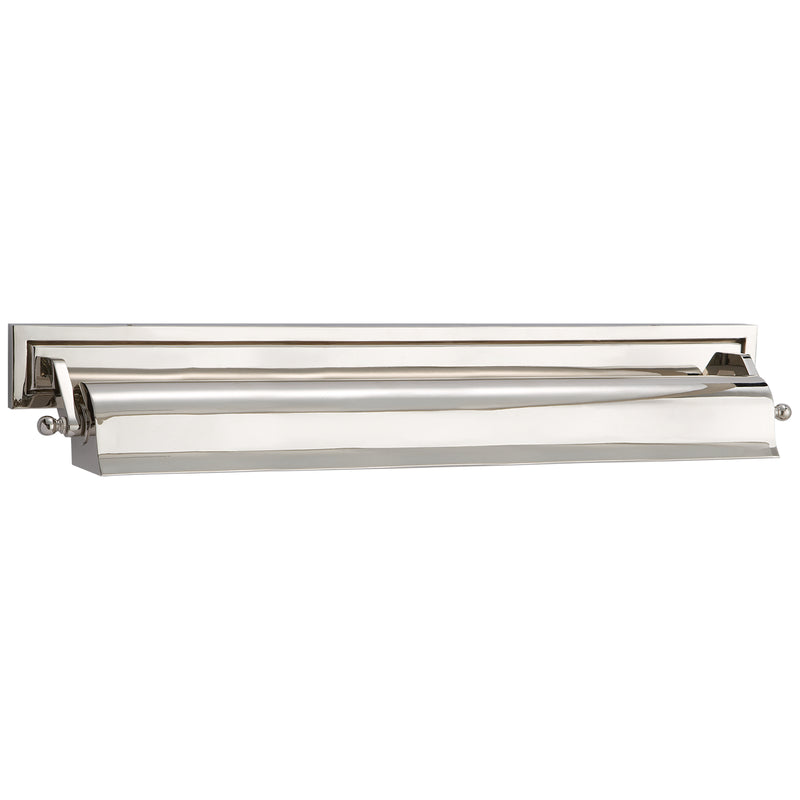 Visual Comfort Signature TOB 2606PN Two Light Picture Light, Polished Nickel