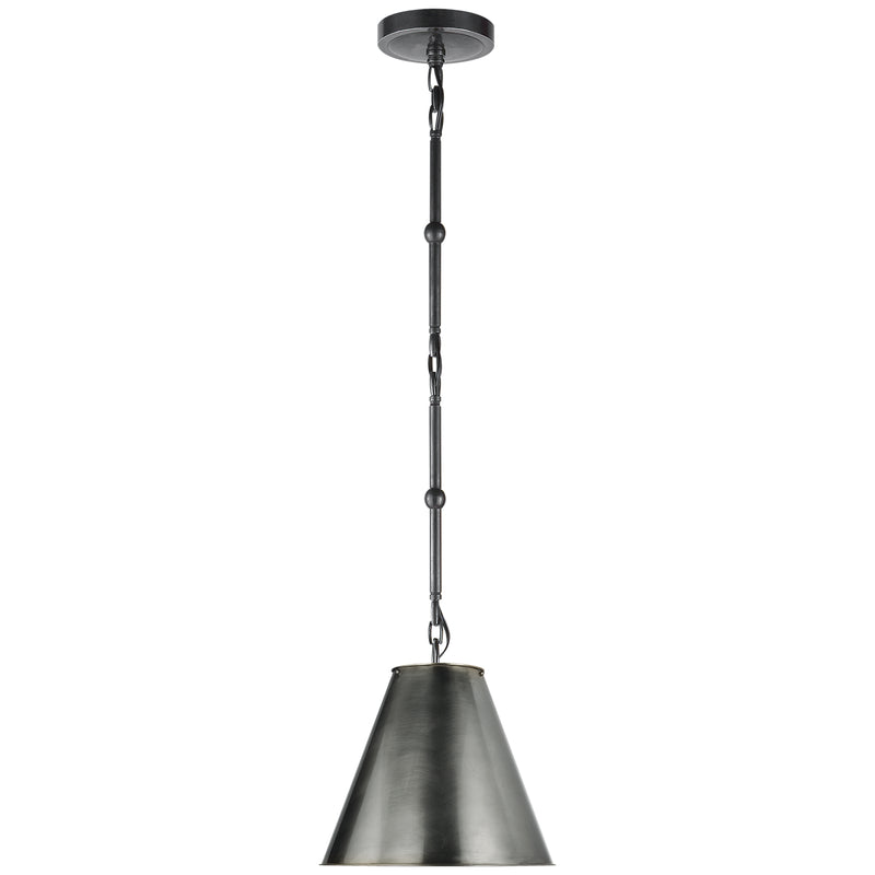 Visual Comfort Signature TOB 5089BZ-BZ One Light Pendant, Bronze