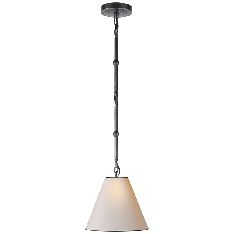Visual Comfort Signature TOB 5089BZ-NP/BT One Light Pendant, Bronze