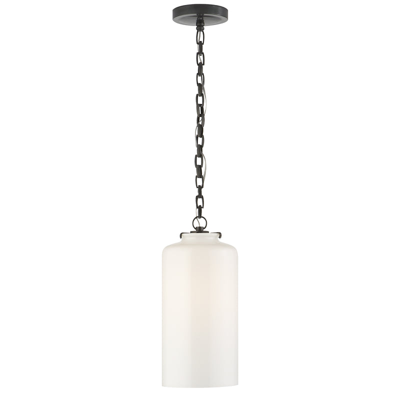 Visual Comfort Signature TOB 5226BZ/G3-WG One Light Pendant, Bronze