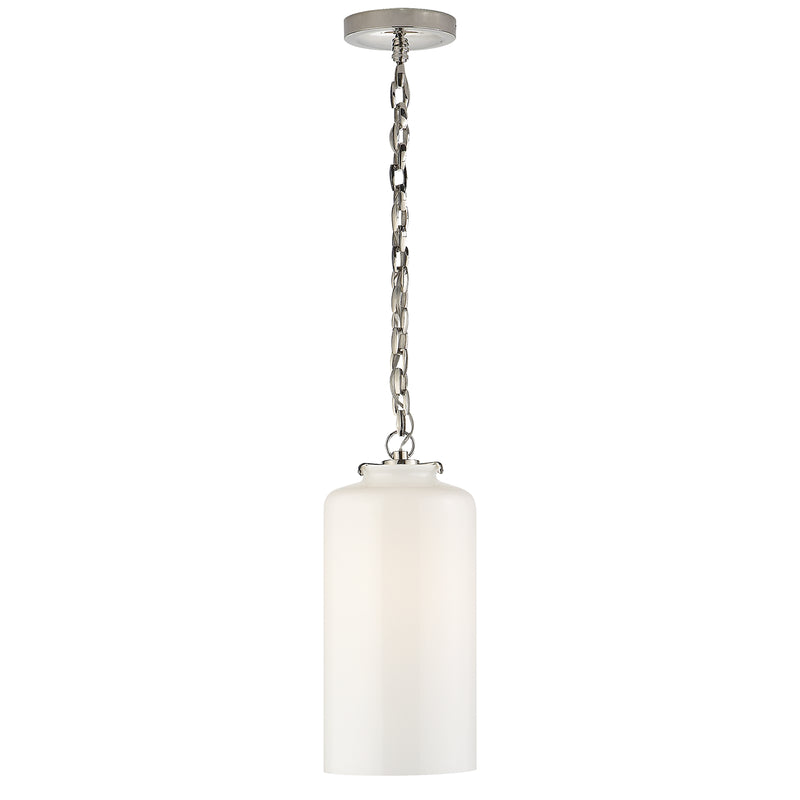 Visual Comfort Signature TOB 5226PN/G3-WG One Light Pendant, Polished Nickel
