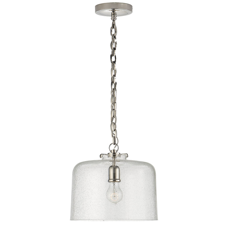 Visual Comfort Signature TOB 5226PN/G5-SG One Light Pendant, Polished Nickel