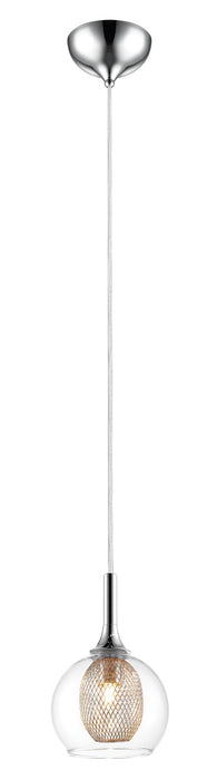 Z-Lite 905MP One Light Pendant, Chrome