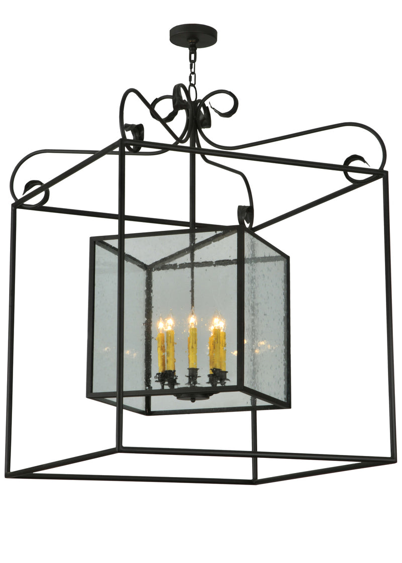 Meyda Tiffany 127430 Eight Light Pendant, Oil Rubbed Bronze