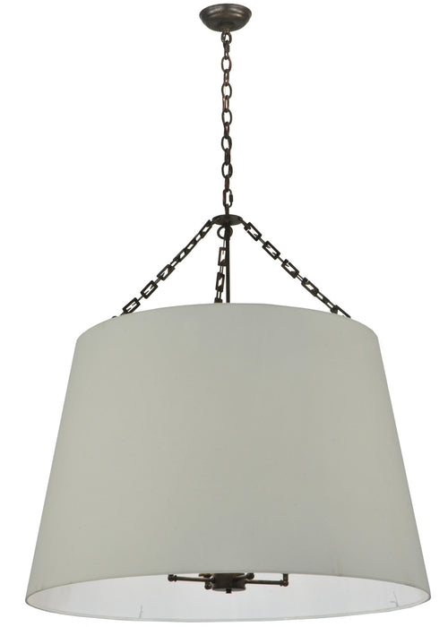 Meyda Tiffany 127437 Four Light Pendant, Timeless Bronze