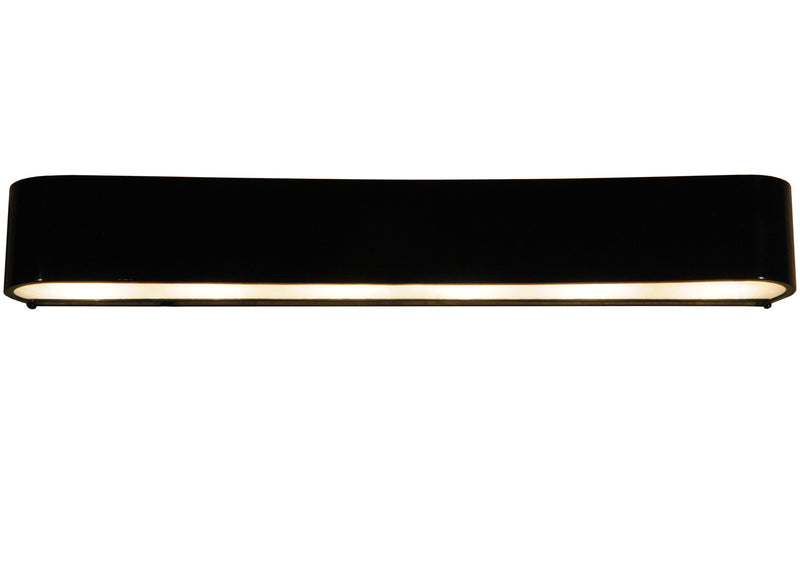 Meyda Tiffany 127547 Six Light Wall Sconce, Mirror Black