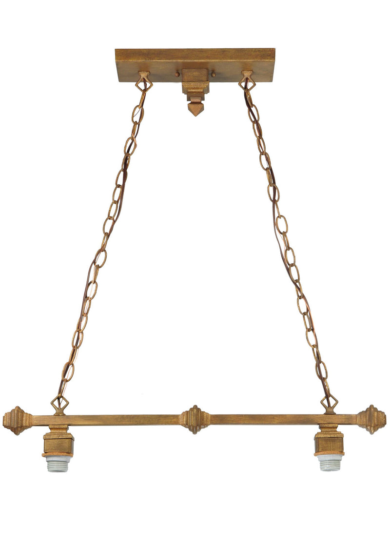 Meyda Tiffany 128215 Two Light Bar, Cortez Gold
