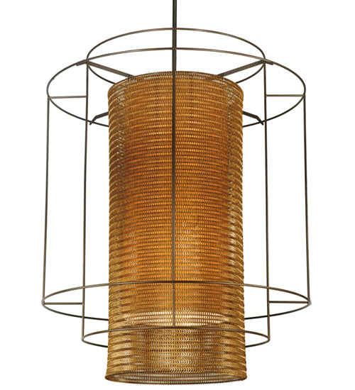 Meyda Tiffany 128779 Eight Light Pendant, Timeless Bronze