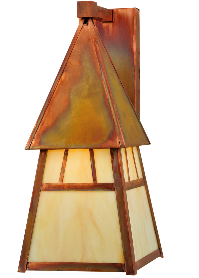 Meyda Tiffany 128875 One Light Wall Sconce, Vintage Copper