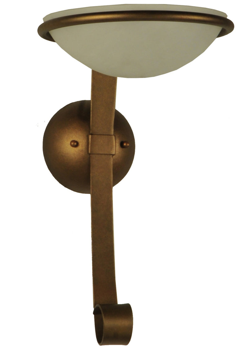 Meyda Tiffany 129552 One Light Wall Sconce, Copper With Bronze