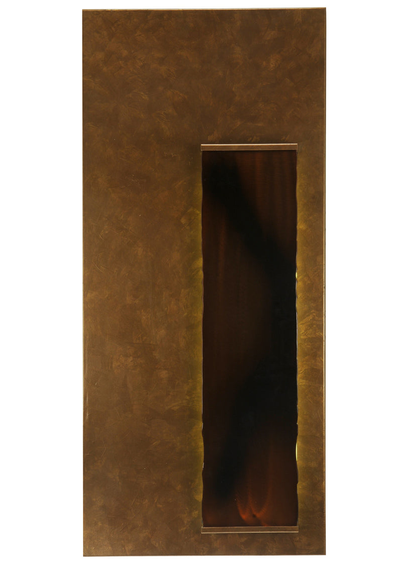 Meyda Tiffany 129564 LED Wall Sconce, Art Deco Gold