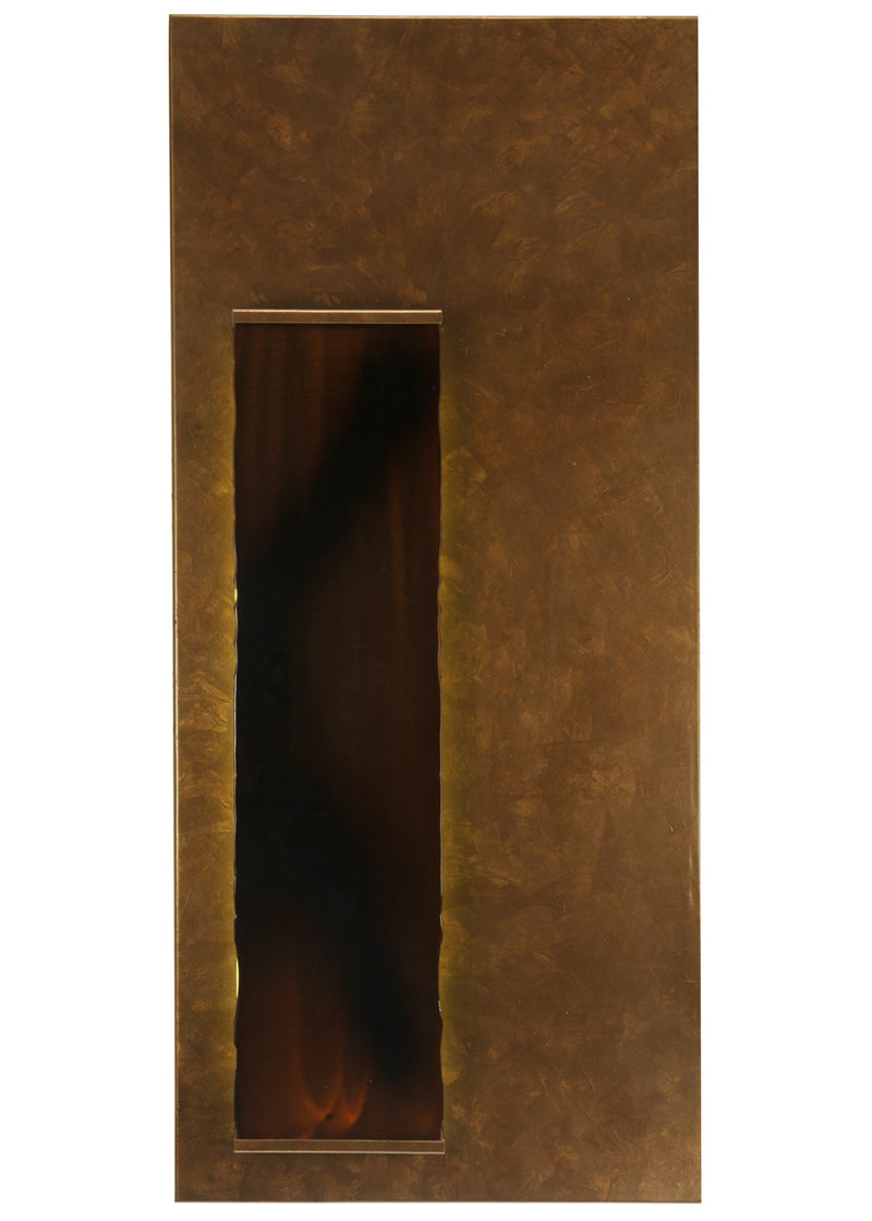 Meyda Tiffany 129565 LED Wall Sconce, Art Deco Gold