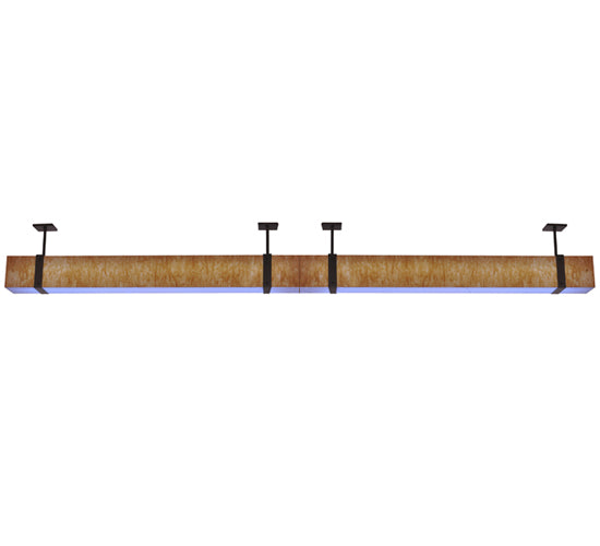 Meyda Tiffany 129574 LED Linear Semi-Flushmount, Timeless Bronze