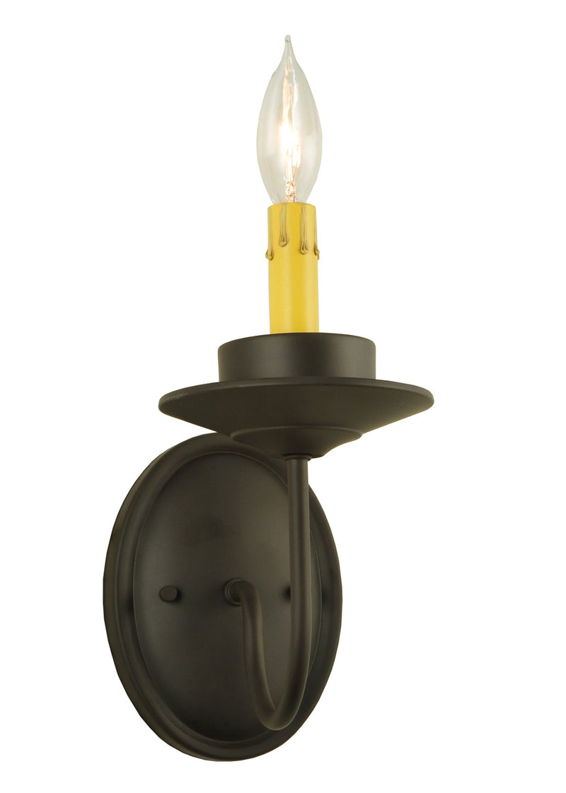 Meyda Tiffany 129752 One Light Wall Sconce, Oil Rubbed Bronze