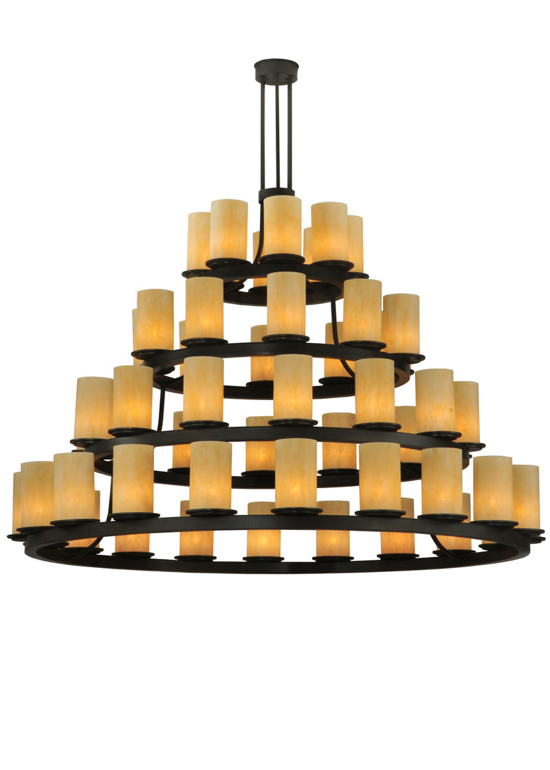 Meyda Tiffany 129763 52 Light Chandelier, Timeless Bronze