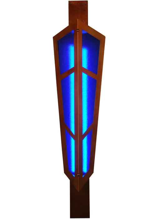 Meyda Tiffany 130417 LED Wall Sconce, Transparent Copper