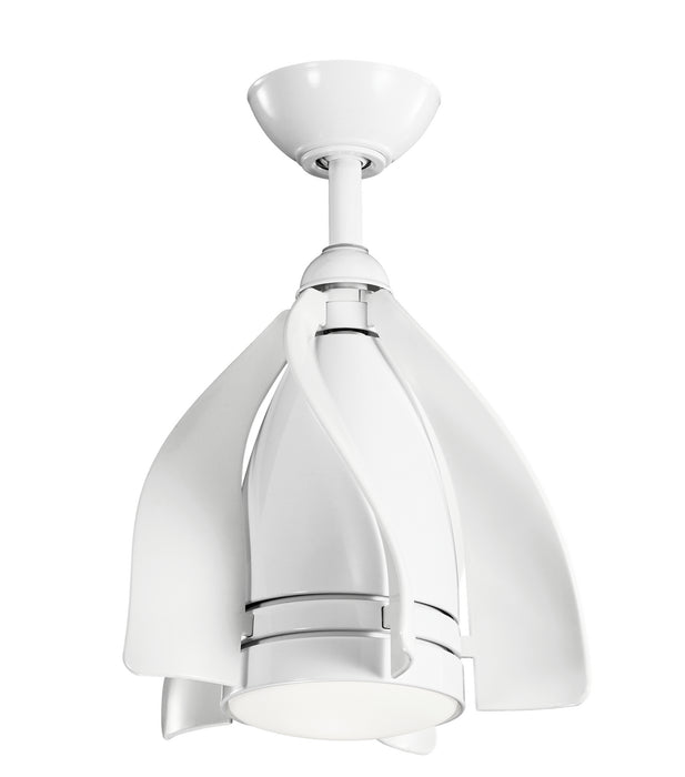 Kichler 300230WH 15" Ceiling Fan, White