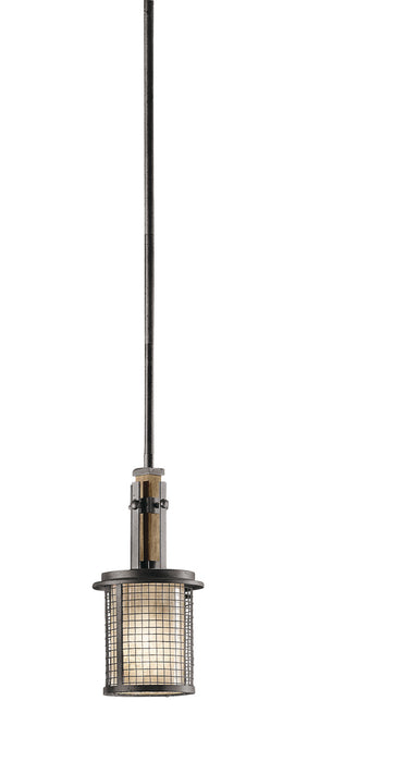 Kichler 43584AVI One Light Mini Pendant, Anvil Iron