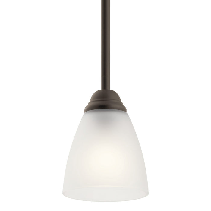 Kichler 43640OZ One Light Mini Pendant, Olde Bronze