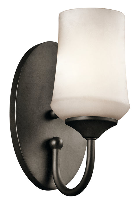 Kichler 45568OZ One Light Wall Sconce, Olde Bronze