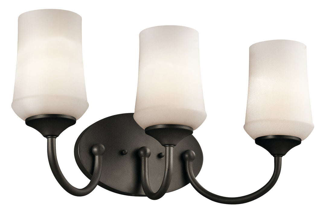 Kichler 45570OZ Three Light Bath, Olde Bronze