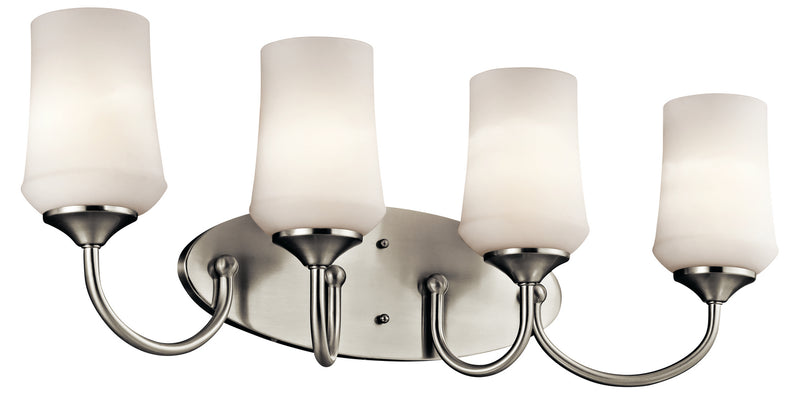 Kichler 45571NI Four Light Bath, Brushed Nickel