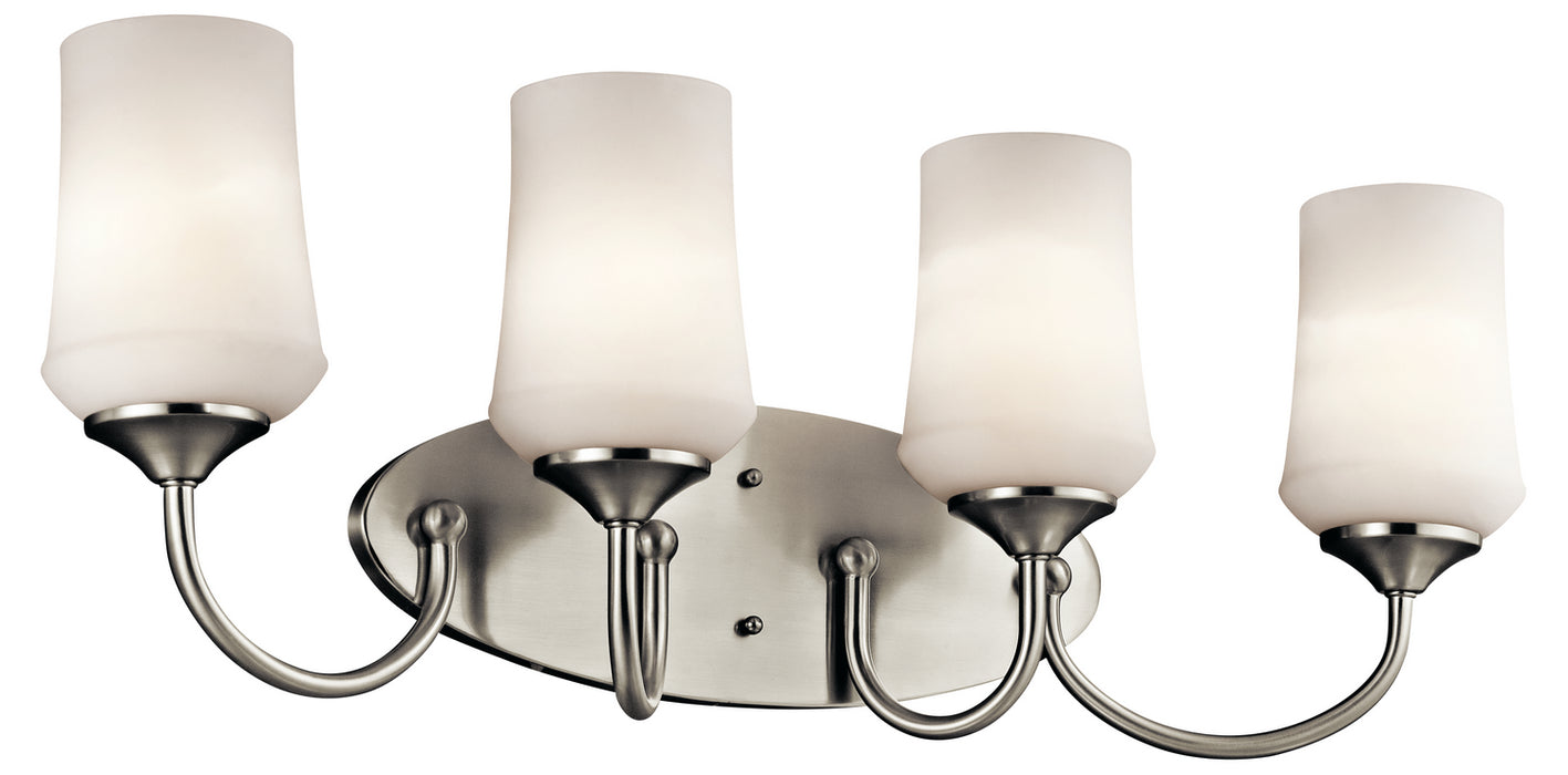 Kichler 45571NI Four Light Bath, Brushed Nickel