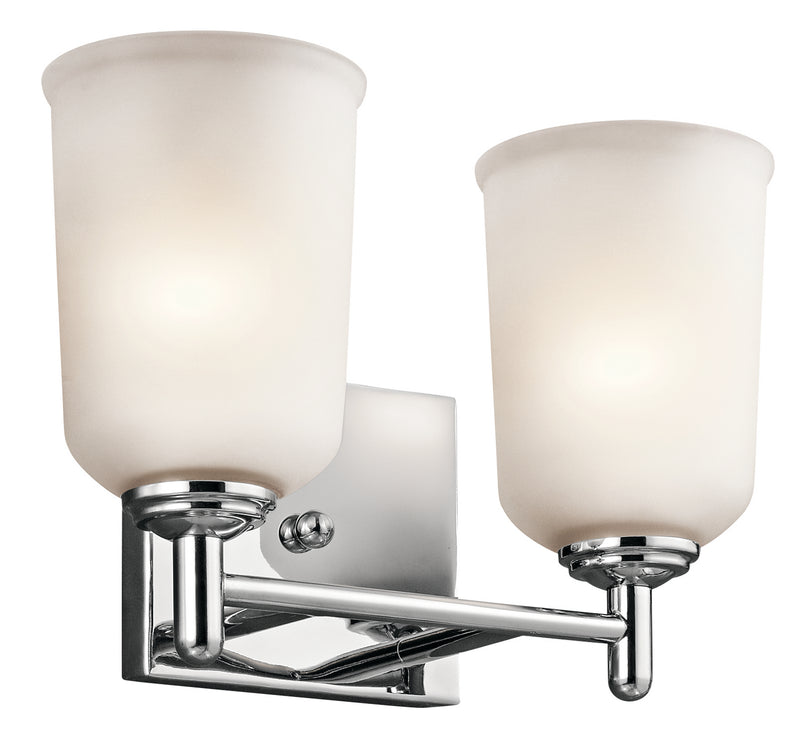 Kichler 45573CH Two Light Bath, Chrome