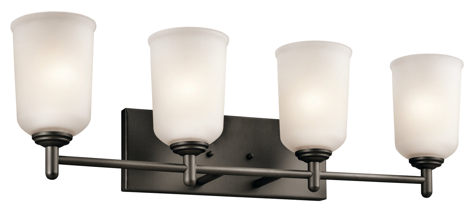 Kichler 45575OZ Four Light Bath, Olde Bronze