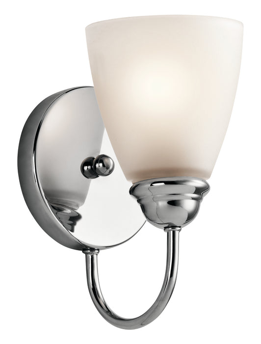 Kichler 45637CH One Light Wall Sconce, Chrome