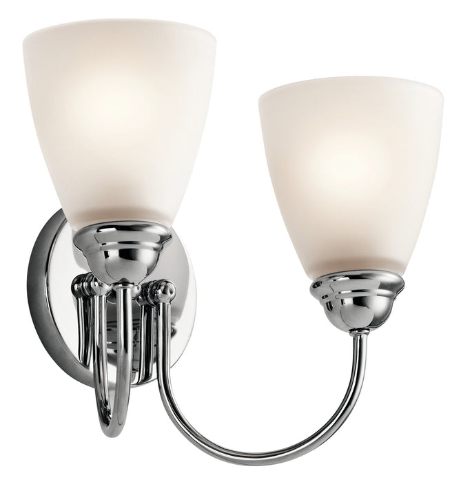 Kichler 45638CH Two Light Bath, Chrome