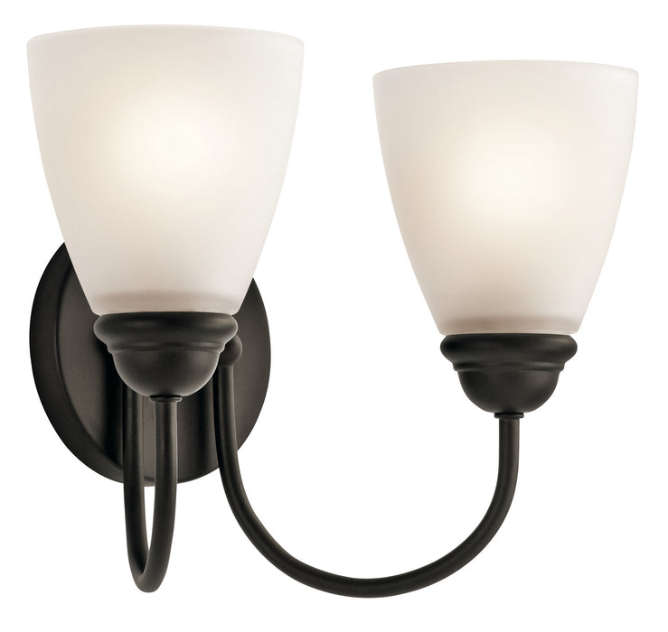 Kichler 45638OZ Two Light Bath, Olde Bronze