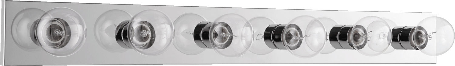 Quorum 5016-6-14 Six Light Vanity Light, Chrome