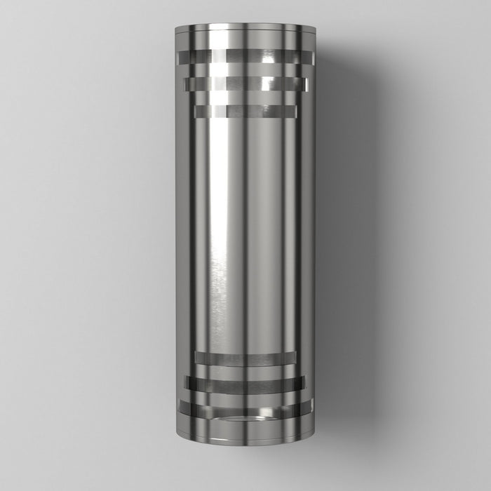 Artcraft AC8005SS Two Light Outdoor Wall Mount, Stainless Steel